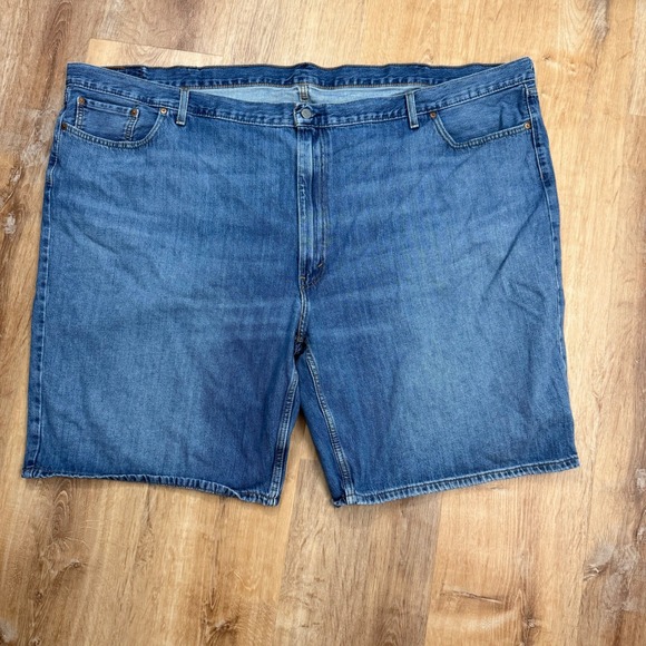 Levi's 469 Denim Jean Shorts Mens Blue Size 60 - Picture 1 of 7
